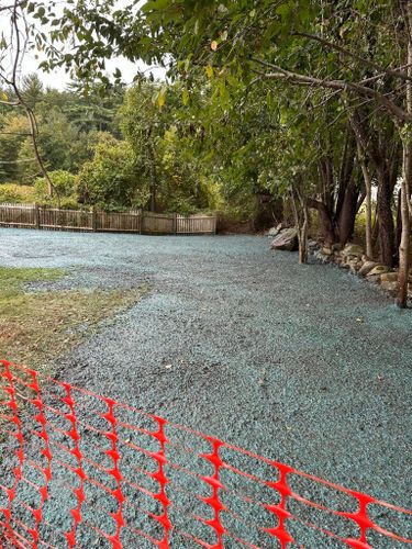 Hydroseeding for E. Gordon Construction in Dighton, MA