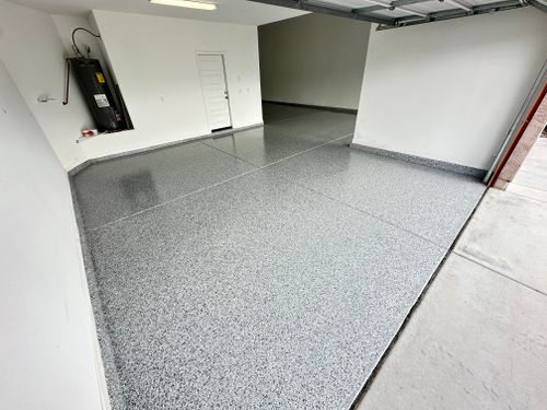 Epoxy Garage Coatings for PRYME EPOXY LLC in Mayer, AZ