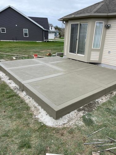 Concrete Slab Construction for JR Concrete Placement in Macomb County,  MI