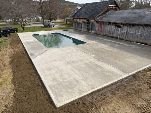 Concrete for Graham & Schriner Construction in Hinsdale, NH