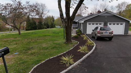 Landscape & Bed Design for Ace Landscaping in Trumbull, CT