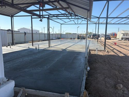 Concrete for Superior Painting and Metal Solutions in McAllen, TX