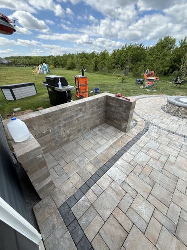 Seating Walls for SoDel Stone Works & Construction LLC in Sussex County, DE