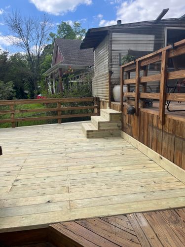Decks & Handicap Ramps for BAKER Carpentry in Joshua, TX