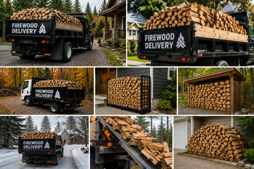 Firewood Cutting and Delivery for 512 Land Clearing in Blanco County, TX