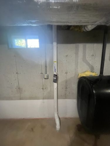 New Construction Installation for Radon Defense in Raymond, ME