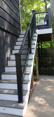 Decks for John Colvin's Home Improvement in Modoc,  IN