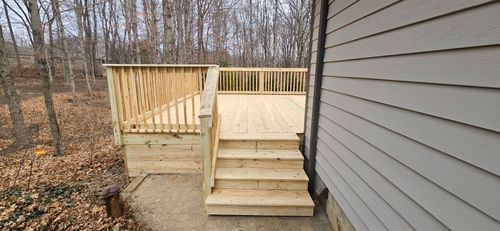 Deck and Patio Construction for Crossbones Contracting in Greencastle,  IN