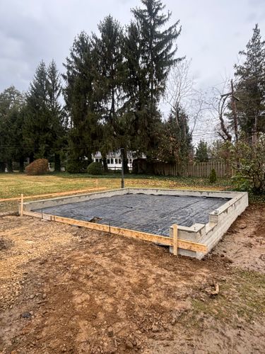 Foundations for DiMaggio & Son's Masonry in Aston, PA