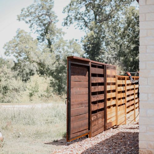 Fence Builds  for Ansley Staining and Exterior Works in New Braunfels, TX