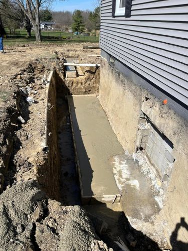 Foundations for Hilltop Drafting & Design LLC in Geauga County, Ohio