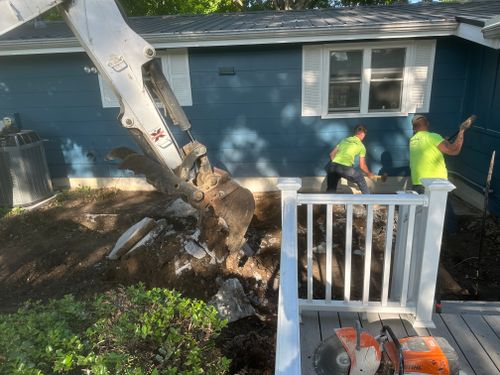 Landscape Installation for Mayfield Landscaping in Staunton, IL