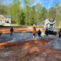 Retaining Wall Construction for AztecArt LLC in Franklin, GA