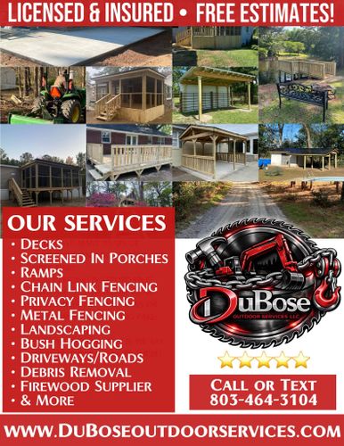 All Photos for DuBose Outdoor Services in Sumter, SC
