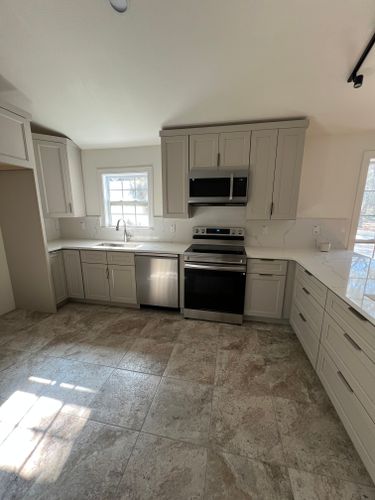 Kitchen for Guadalupe Tile Company in New Braunfels, TX