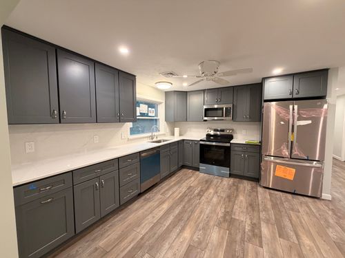 Kitchen and Cabinet Refinishing for Littlefield Painting in Brockton, MA