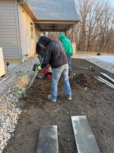 Porches, Patios, & Firepits for Whitfield Concrete Construction in Solsberry, IN