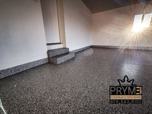 Garage Floor Flake Systems for PRYME EPOXY in Mayer, AZ