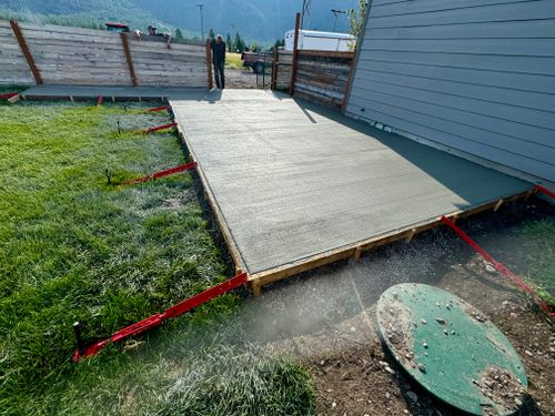 Concrete for Montana Concrete Creations in Bigfork, MT