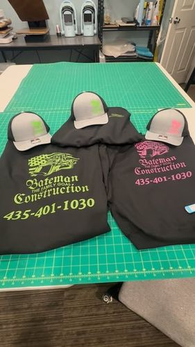 Embroidery for Infinity Custom Design in Roosevelt, UT