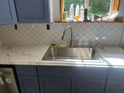 Kitchen Renovation for E&Z Construction in Ashburnham, MA