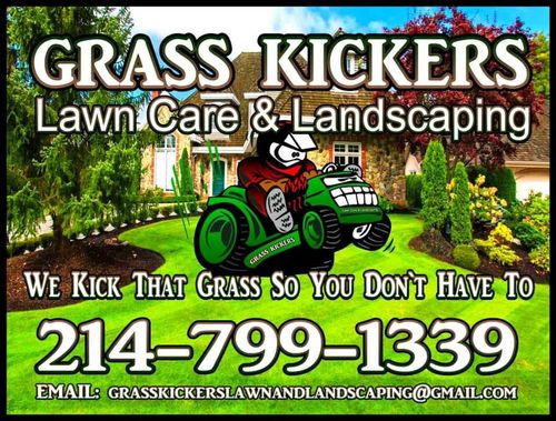  for Grass Kickers Lawn Care and Landscaping in Dallas, TX
