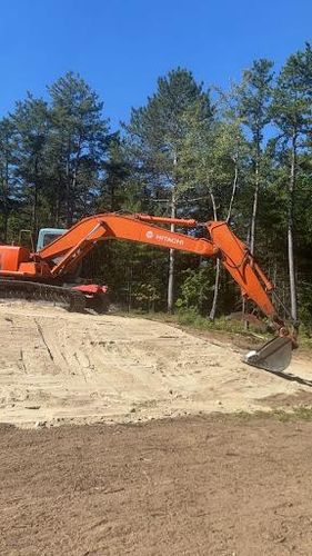 Land Grading for A&D Excavation & Landscaping in Conway, NH