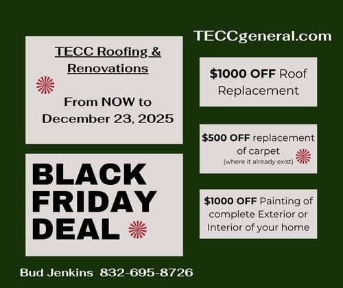 All Photos for TECC Roofing & Renovations in Harris County, TX
