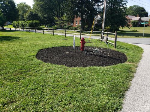 Mulch Installation for L & A Lawn Care, LLC in Manchester, MD