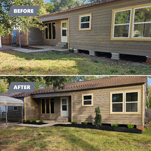 Fall Clean Up for Bruno's Professional Lawn's & Landscape in Beaumont, TX