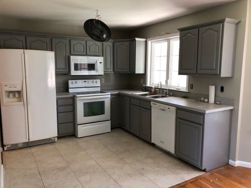 Kitchen and Cabinet Refinishing for QC Painting in Shelbyville, KY