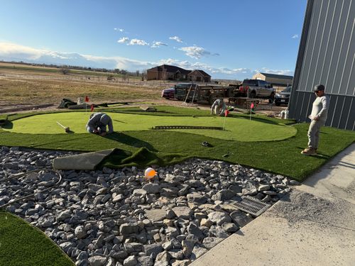 Artificial Turf Installation for Forever Green Turf Pros in Greeley, CO