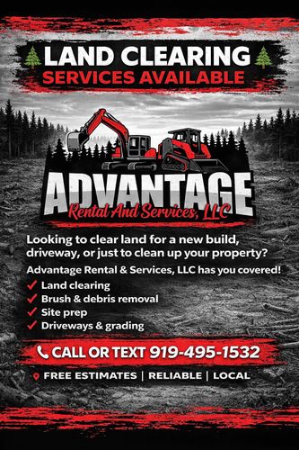 Debris Removal for Advantage Rental And Services in Youngsville, NC