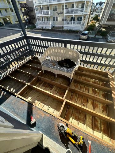 Deck & Patio Installation for Mid Atlantic Home Improvements in Ocean City, MD