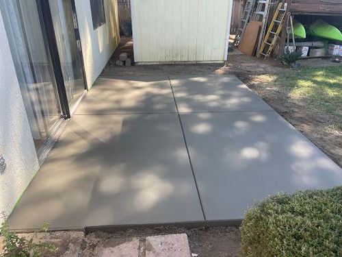 Patio Design & Installation for David Cordrey Concrete Construction in Hemet, CA