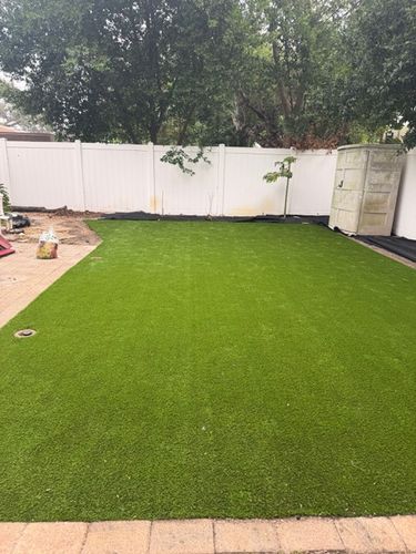 Turf Installations for Team Tolson Landscape in Tampa Bay, FL