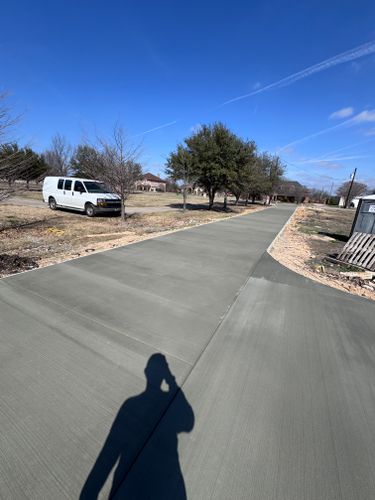 Concrete Foundations for NTX Outdoors Concrete and Excavation LLC in Venus, TX