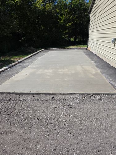 Concrete Slab Construction for AXC LLC in Knoxville, TN