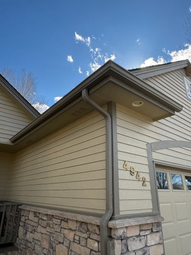 Downspout Installation for Divine Roofing LLC in Severance, CO