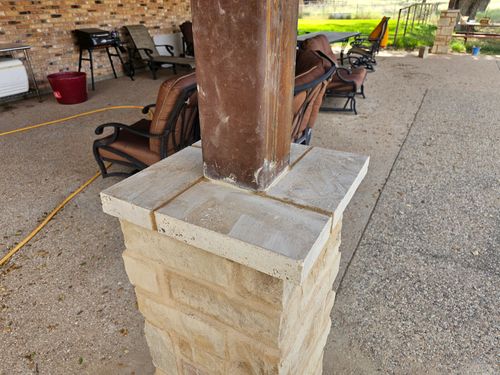 Tile and Masonry for Cotanny Construction LLC in Llano, TX