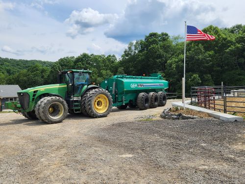 Manure Hauling for Cox's Ag Services, LLC in Evans City, PA