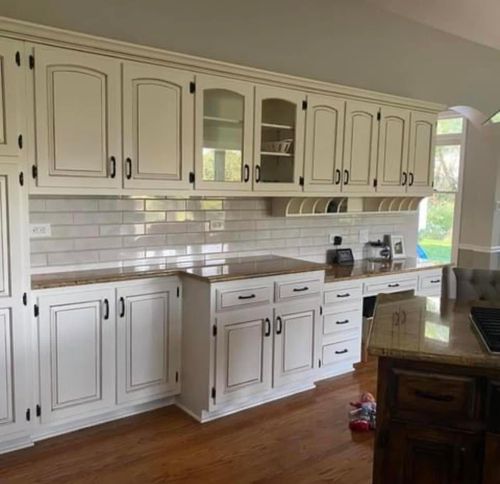 Cabinet Painting for TL Painting in Joliet, IL