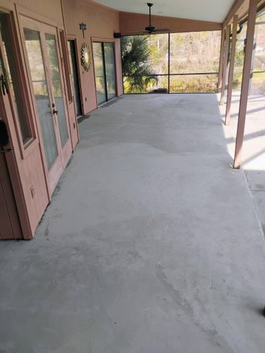 Pool deck resurfacing for American Acrylic Concrete Coatings in Longwood, FL