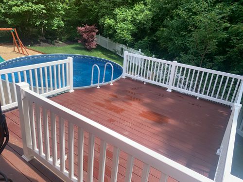 Deck Construction for LMA Home Improvement in Ashby, MA