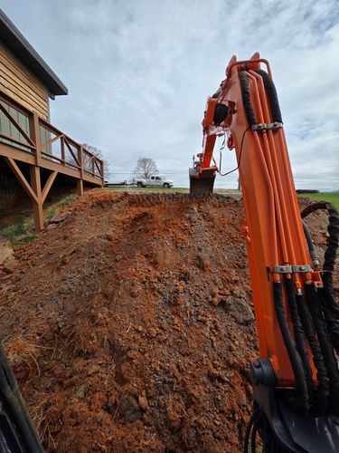 Site Grading for DC Excavation in Jackson County, NC