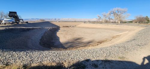 Pond Construction for Double T Excavation And Services, LLC in Grand Junction, CO