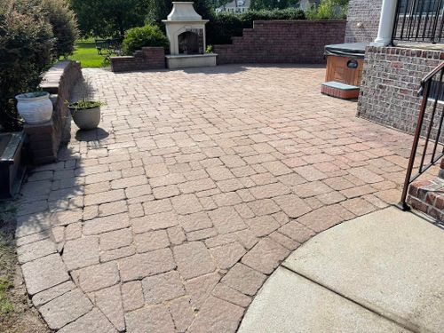 Hardscapes for Sabre's Edge Lawn Care in Greenville, NC