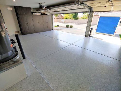 Epoxy Garage Coatings for PRYME EPOXY LLC in Mayer, AZ
