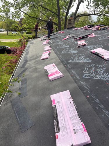 Roofing Installation for Rise Above Roofing in Stow, OH