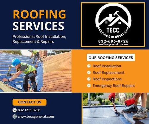 All Photos for TECC Roofing & Renovations in Harris County, TX